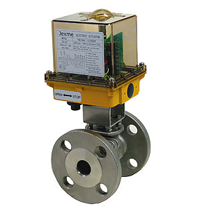 Electric Actuator With Flange End Ball Valve